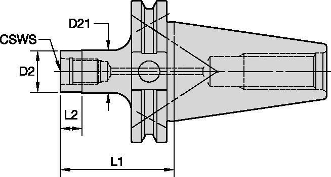 cone CV40 (Polegada).