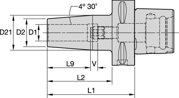 Mandril porta‑pinça TG - Imagem 2