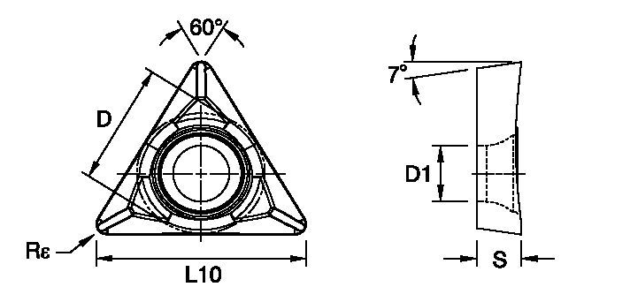 Inserto TCGT-HP - Imagem 2