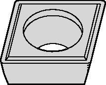 Pastilha de Fresamento CPHH - SKU CPHH06T102