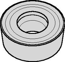 Pastilha para Fixação com Parafuso - SKU RCMT0803M0