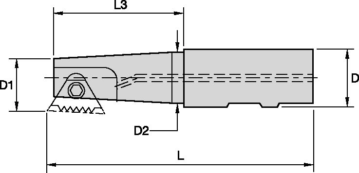 haste cônica