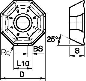 Inserto para KSOM OFPT-HB - Imagem 2