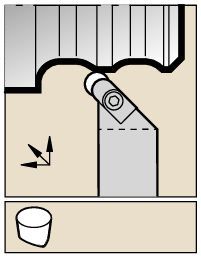 Inserto CRGP Kendex™ - SKU CRGPL2525M06V