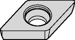 Usinagem média DCMW - SKU DCMW070204