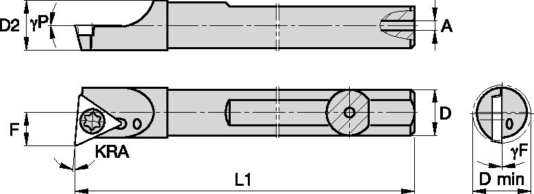 Ferramenta de Fresamento - SKU FSBI25045R