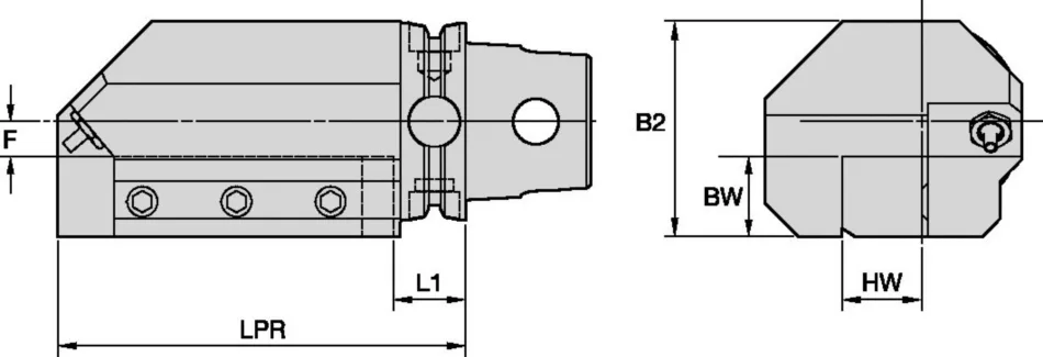 Porta‑ferramenta / adaptador - Imagem 2