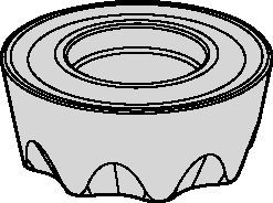 Inserto Redondo para Fresamento - SKU RPPT1605M0SHP