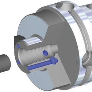 Adaptador para fresa tipo árvore - SKU KM40TSSM2C075102