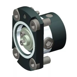 Montagem de flange, comprimento padrão - SKU KM32NCMF