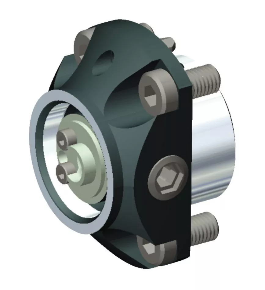 Montagem de flange - SKU KM100NCMEF