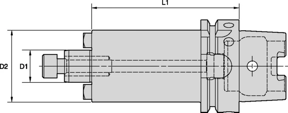 Adaptador para Fresa SMC HSK - Imagem 3