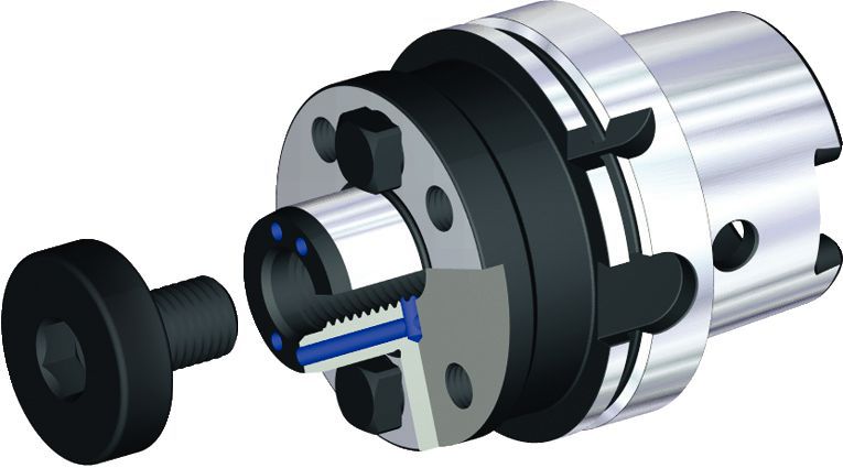 Adaptador para fresa SMC - SKU HSK125ASMC22050M