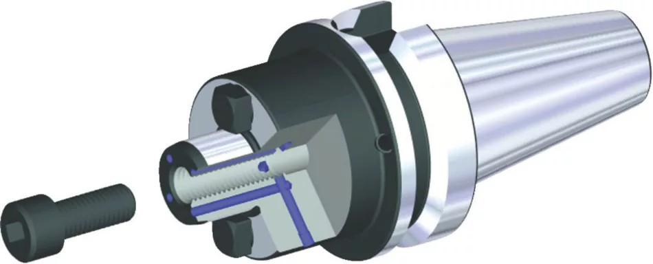 Adaptador para Fresa SMC com Refrigeração - SKU BT40BSM2C16050M