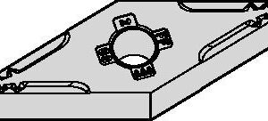 Acabamento fino VNMG - SKU VNMG160404FF