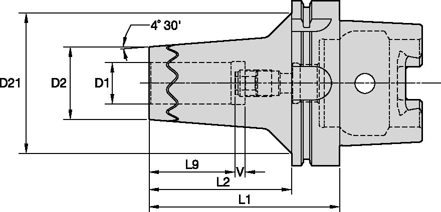 Porta-ferramenta SAFE-LOCK™ — HSK - Imagem 2