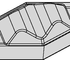 Inserto de Metal Duro - SKU VCGR160402HP